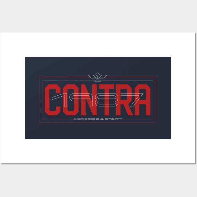 Contra 1987 Wall Art by BadBox